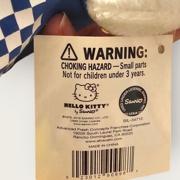 Hello Kitty AFC 30th Anniversary plush - Picture 5 of 5